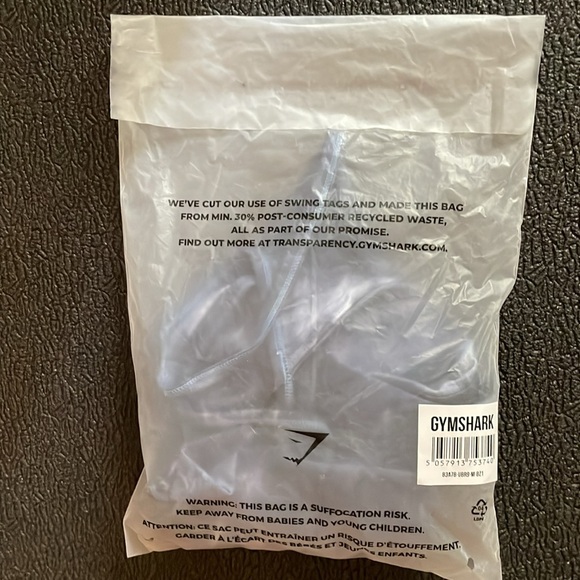 Gymshark Blue Spray Dye Sports Bra Medium Elevate Longline Lakeside Blue Tie-Dye - Picture 7 of 12